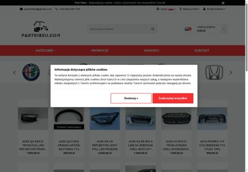 PARTS18EU SPÓŁKA Z OGRANICZONĄ ODPOWIEDZIALNOŚCIĄ