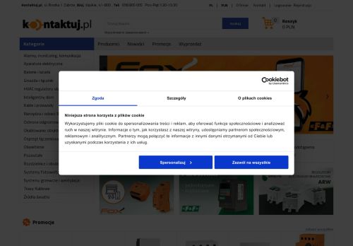 Hurtownia Elektrotechniczna „ELEKTRA” sp. jawna Bieniek